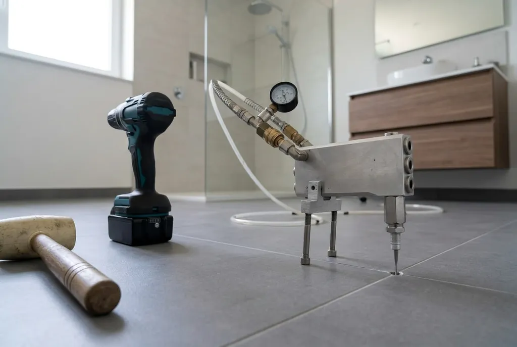 Kitbedrijf Voorburg – holle tegels injecteren