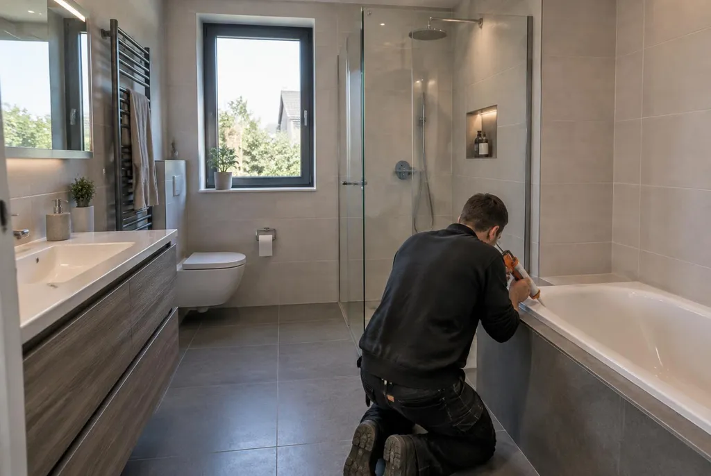 Kitbedrijf Voorburg – badkamer kit vervangen bij de douche